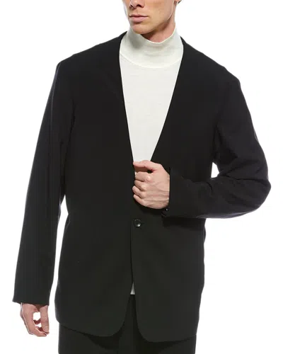 RAG & BONE RAG & BONE COLLARLESS RIPSTOP WOOL BLAZER