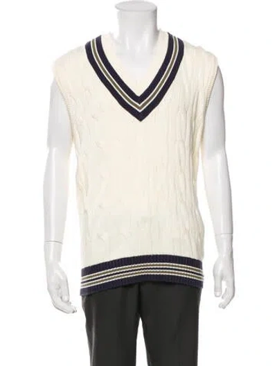 Pre-owned Rag & Bone Colorblock Pattern Vest In Neutral