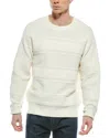 Rag & Bone Colton Wool-blend Crewneck Sweater In Neutral