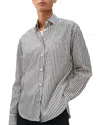 Rag & Bone Connie Striped Shirt In Multi