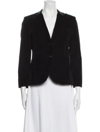 Pre-owned Rag & Bone Corduroy Blazer In Black