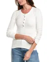Rag & Bone Core Henley Shirt In White