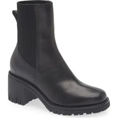 Rag & Bone Corey Lug Sole Chelsea Boot In Black