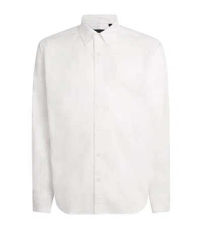 Rag & Bone Cotton Avery Long-sleeve Shirt In White