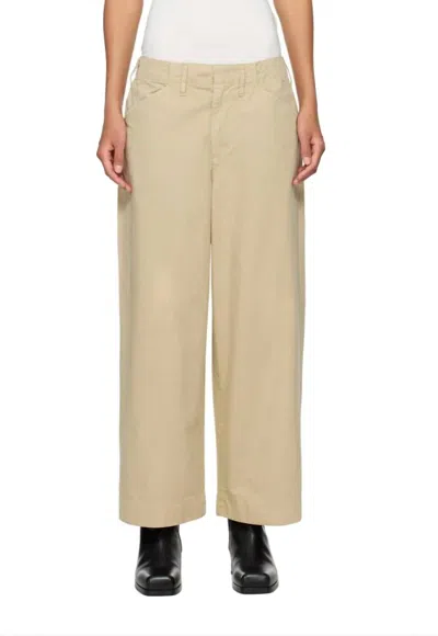 Rag & Bone Cotton Banks Pant In Natural In Neutral