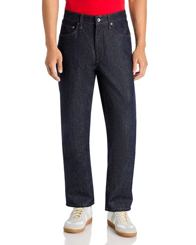 Rag & Bone Cotton Blend Authentic Rigid Jeans In Blue