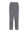 Rag & Bone Cotton-blend Corduroy Rbbaggy Trousers In Gray