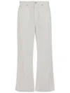 Rag & Bone Cotton Blend Jeans In White