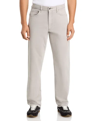 Rag & Bone Cotton Blend Straight Fit Aero Stretch Jeans In Gray