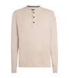 Rag & Bone Classic Flame Slub Cotton Henley In Neutral