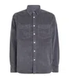 Rag & Bone Cotton Corduroy Shirt In Gray