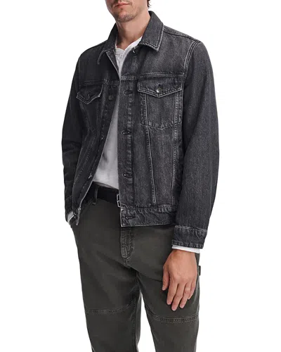 Rag & Bone Cotton Denim Pocket Trucker Jacket In Ace