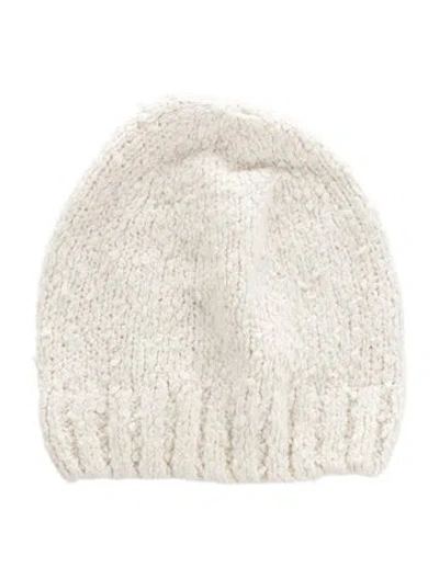 Pre-owned Rag & Bone Cotton Knit Beanie In Neutral