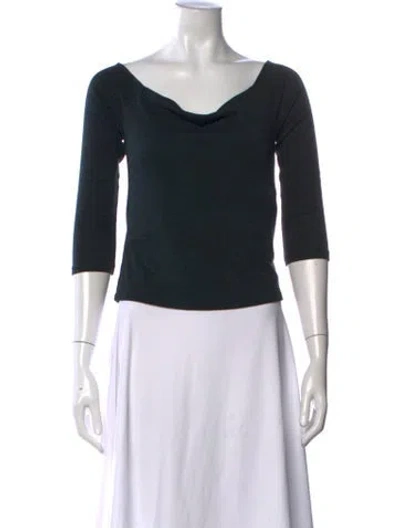 Pre-owned Rag & Bone Cowl Neck Sweater In Black