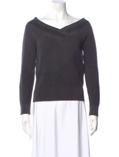 Pre-owned Rag & Bone Cowl Neck Sweater In Gray