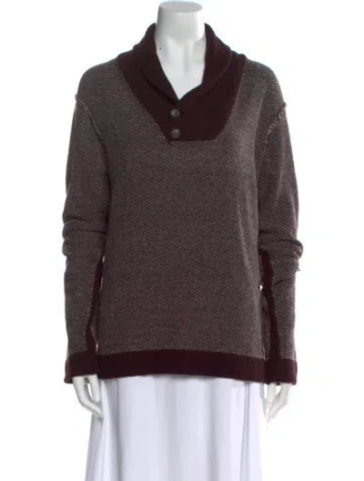 Pre-owned Rag & Bone Cowl Neck Sweater In Multi