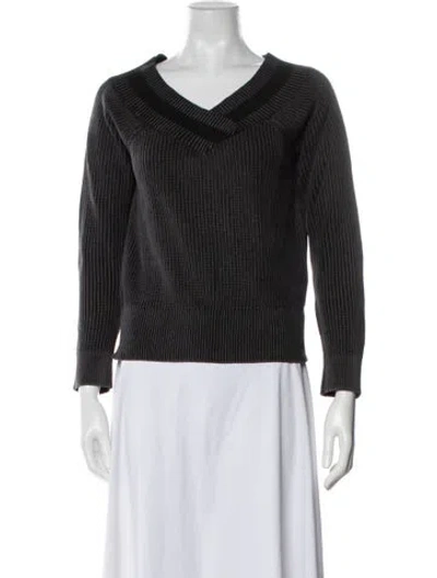 Pre-owned Rag & Bone Cowl Neck Sweater In Neutral