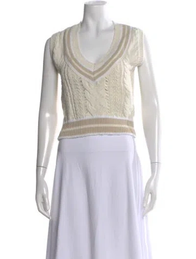 Pre-owned Rag & Bone Cowl Neck Sweater In Neutral
