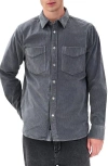Rag & Bone Cpo Corduroy Overshirt In Blue