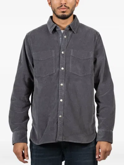 Rag & Bone Cpo Pocket Corduroy Shirt In Blue