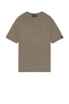 Rag & Bone Crawford Cashmere Blend Tee In Brown