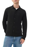 Rag & Bone Crawford Wool & Cashmere Cardigan In Black