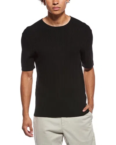 Rag & Bone Crawford Wool & Cashmere-blend Shirt In Black