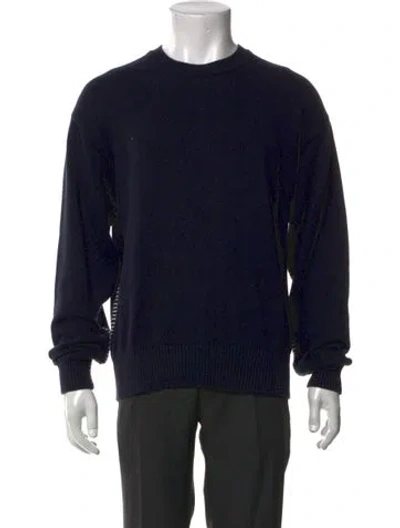 Pre-owned Rag & Bone Crew Neck Long Sleeve Pullover In Black