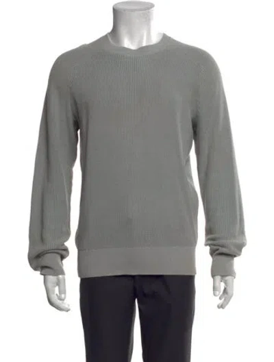 Pre-owned Rag & Bone Crew Neck Long Sleeve Pullover In Gray