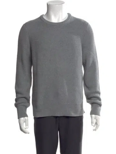 Pre-owned Rag & Bone Crew Neck Long Sleeve Pullover In Gray