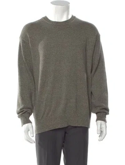 Pre-owned Rag & Bone Crew Neck Long Sleeve Pullover In Green