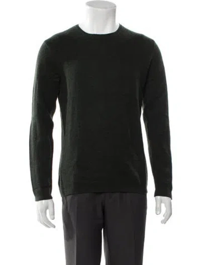 Pre-owned Rag & Bone Crew Neck Long Sleeve Pullover In Green