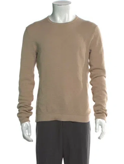 Pre-owned Rag & Bone Crew Neck Long Sleeve Pullover In Neutral