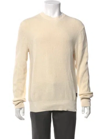 Pre-owned Rag & Bone Crew Neck Long Sleeve Pullover In Neutral