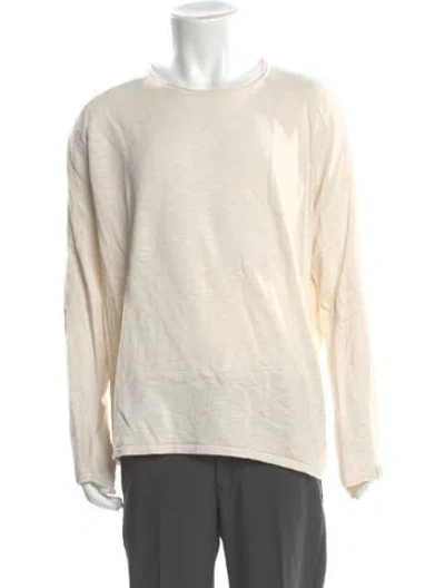 Pre-owned Rag & Bone Crew Neck Long Sleeve Pullover In Neutral