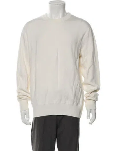 Pre-owned Rag & Bone Crew Neck Long Sleeve Pullover In Neutral