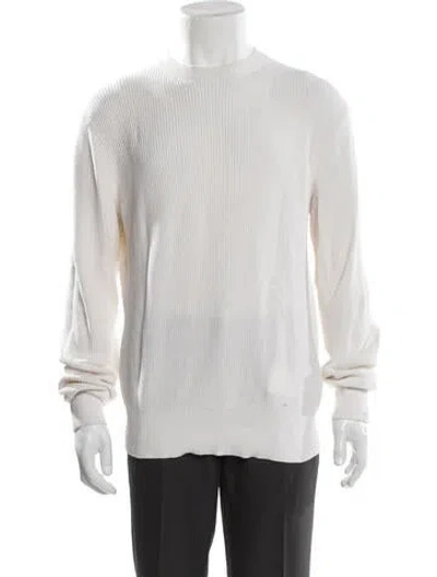 Pre-owned Rag & Bone Crew Neck Long Sleeve Pullover In Neutral