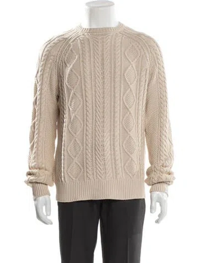 Pre-owned Rag & Bone Crew Neck Long Sleeve Pullover In Neutral