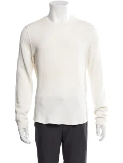 Pre-owned Rag & Bone Crew Neck Long Sleeve Pullover In Neutrals