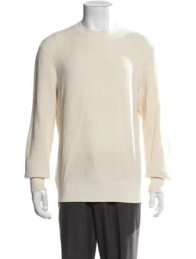 Pre-owned Rag & Bone Crew Neck Long Sleeve Pullover In Neutrals