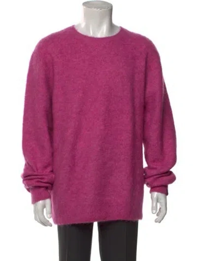 Pre-owned Rag & Bone Crew Neck Long Sleeve Pullover In Purple