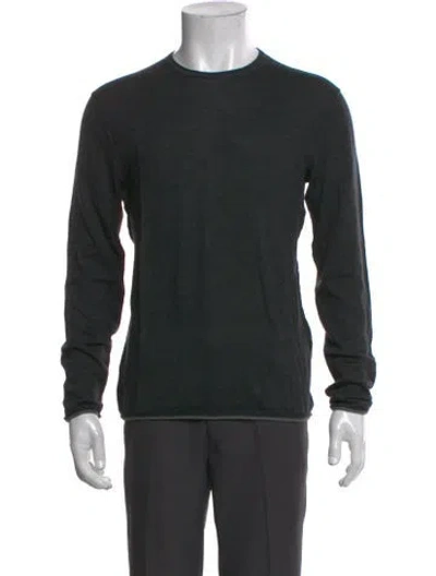 Pre-owned Rag & Bone Crew Neck Long Sleeve Pullover W/ Tags In Blue