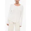 Rag & Bone Crew Neck Micro Terry T-shirt