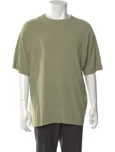 Pre-owned Rag & Bone Crew Neck Short Sleeve Pullover In Green
