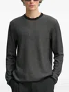 Rag & Bone Crew Neck Sweater In Black