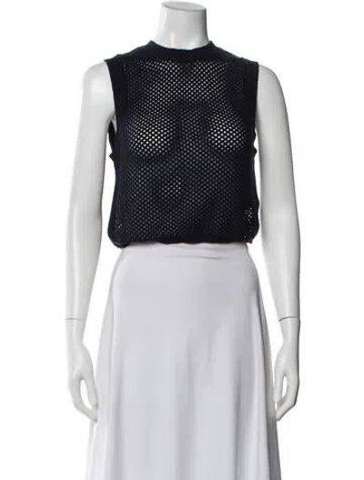 Pre-owned Rag & Bone Crew Neck Sweater In Black