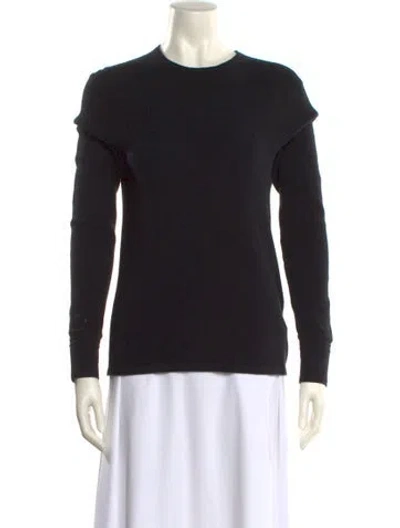 Pre-owned Rag & Bone Crew Neck Sweater In Black