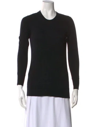Pre-owned Rag & Bone Crew Neck Sweater In Black