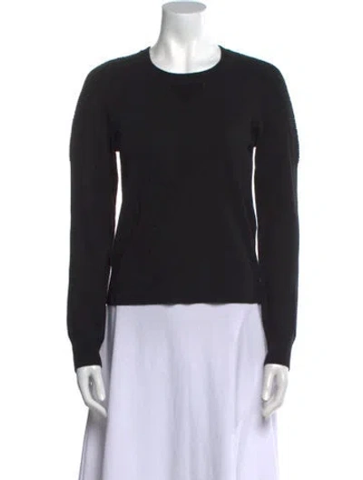 Pre-owned Rag & Bone Crew Neck Sweater In Black