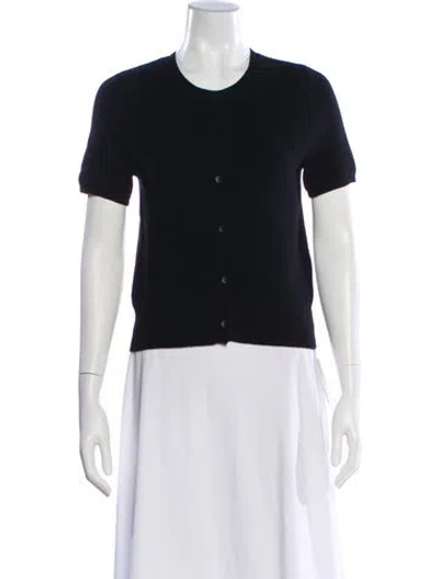 Pre-owned Rag & Bone Crew Neck Sweater In Black